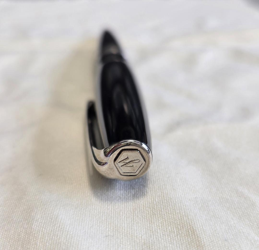 【人気】【希少】ウォーターマン　チャールストン　シルバー　ボールペン