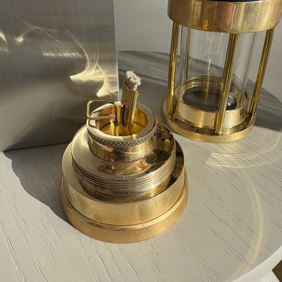 マイナーズランプ　CONTE WORKS 真鍮ブラックM新品未使用