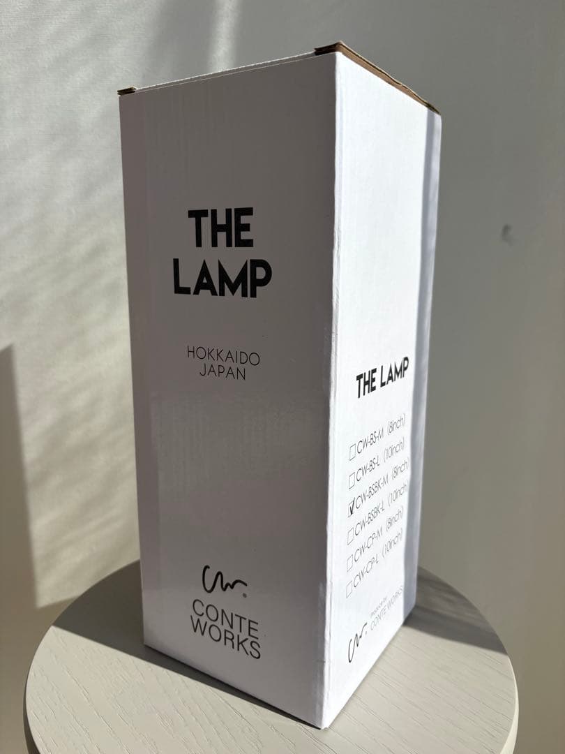 マイナーズランプ　CONTE WORKS 真鍮ブラックM新品未使用