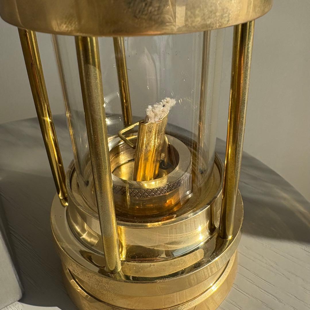 マイナーズランプ　CONTE WORKS 真鍮ブラックM新品未使用