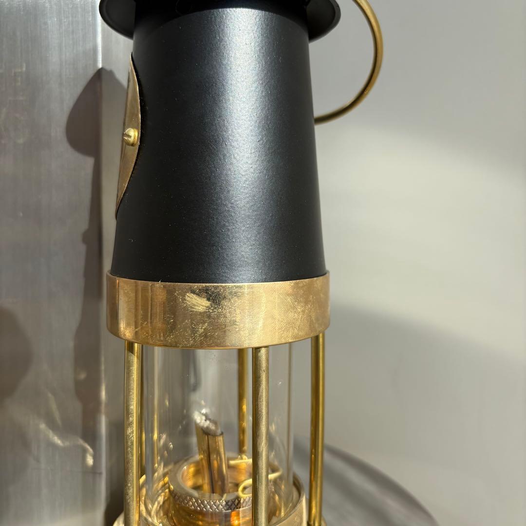 マイナーズランプ　CONTE WORKS 真鍮ブラックM新品未使用