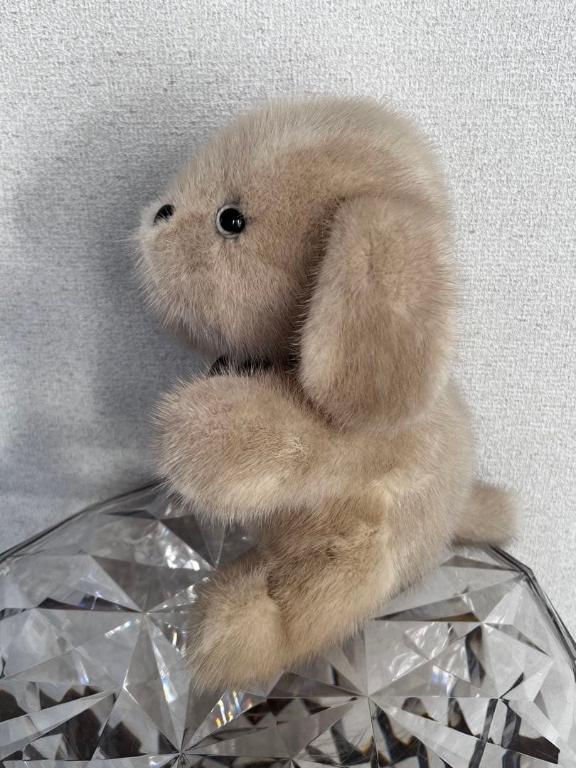 作家様　高級ミンク　犬　テディベア　ぬいぐるみ　ミンク100%