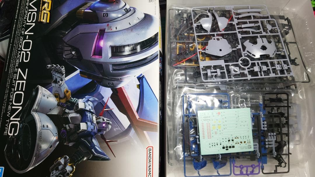 新品未開封　RG ジオング　おまけ付き