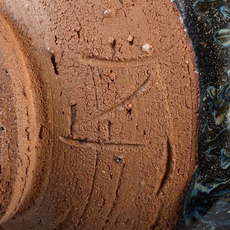 加藤唐九郎　一無斎（一ム斎）造　朝鮮唐津茶碗　銘公徳　淡々斎極箱　M　R5660