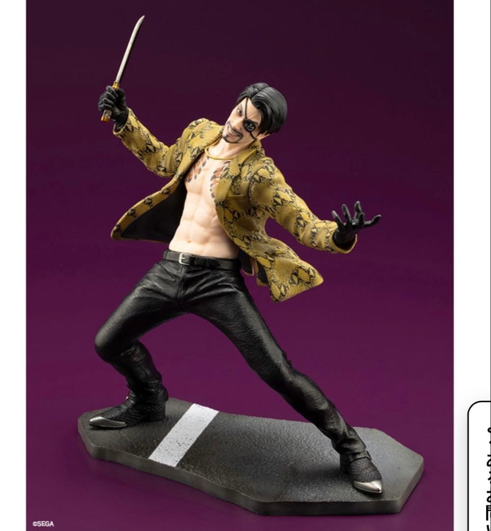 新品未開封　龍が如く　コトブキヤ　真島吾朗　フィギュア