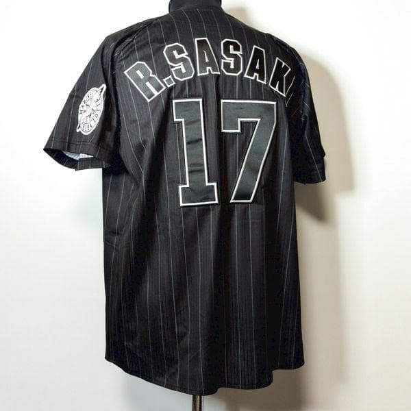 佐々木朗希 千葉ロッテマリーンズ ビジター レプリカユニフォーム M ミズノ