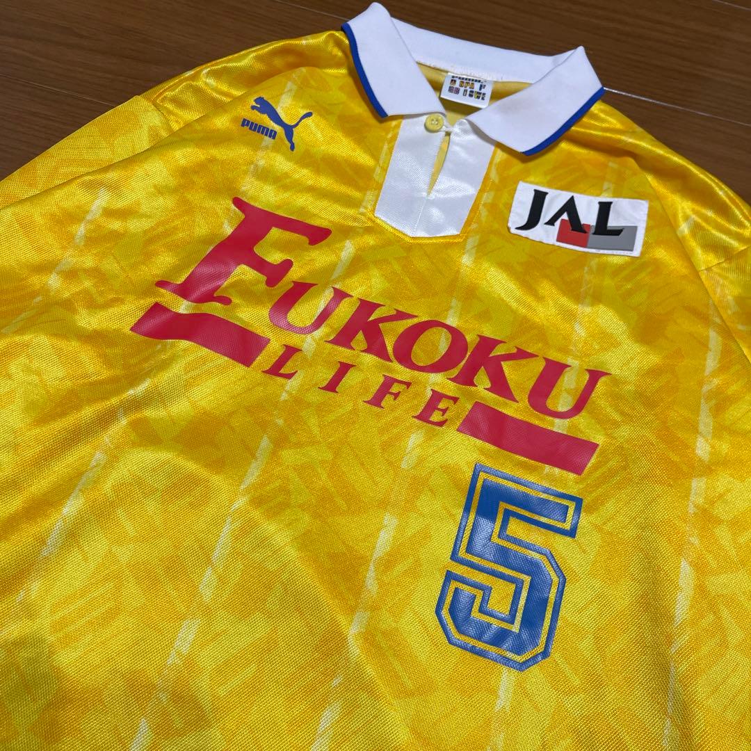 激レア 清水エスパルス 95-96 トレーニングシャツ 長袖 フコク生命 XL