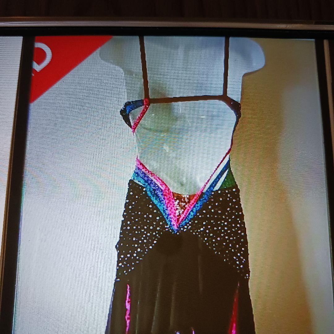 お値下げ❗社交ダンス　ラテン　インパクト　 カラフルストーンドレス　S~M