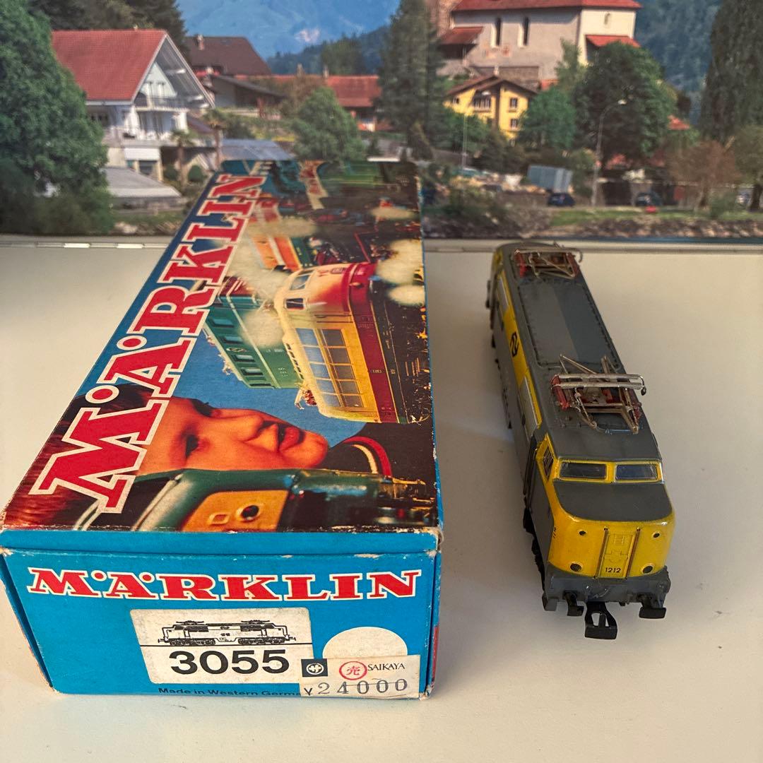 メルクリン HO 3055 NS オランダ国鉄 電気機関車 稼動品　元箱入り