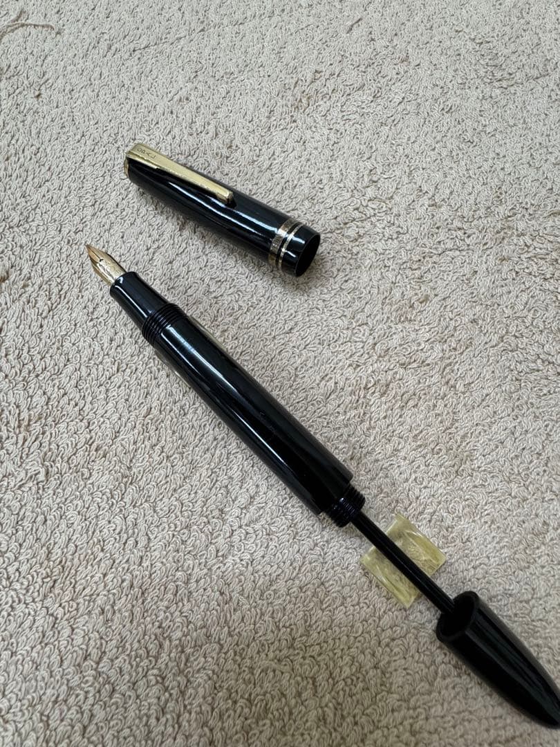 オパール万年筆　14k 漆塗り