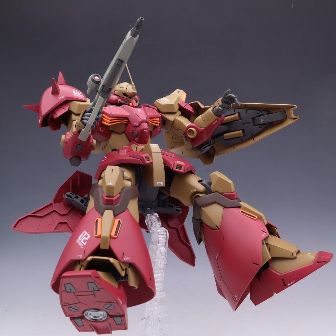 【プレバン限定！】HG メッサーF02型 マインレイヤー装備 全塗装 完成品