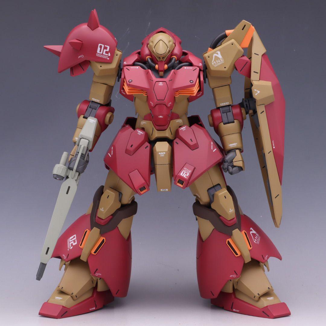 【プレバン限定！】HG メッサーF02型 マインレイヤー装備 全塗装 完成品