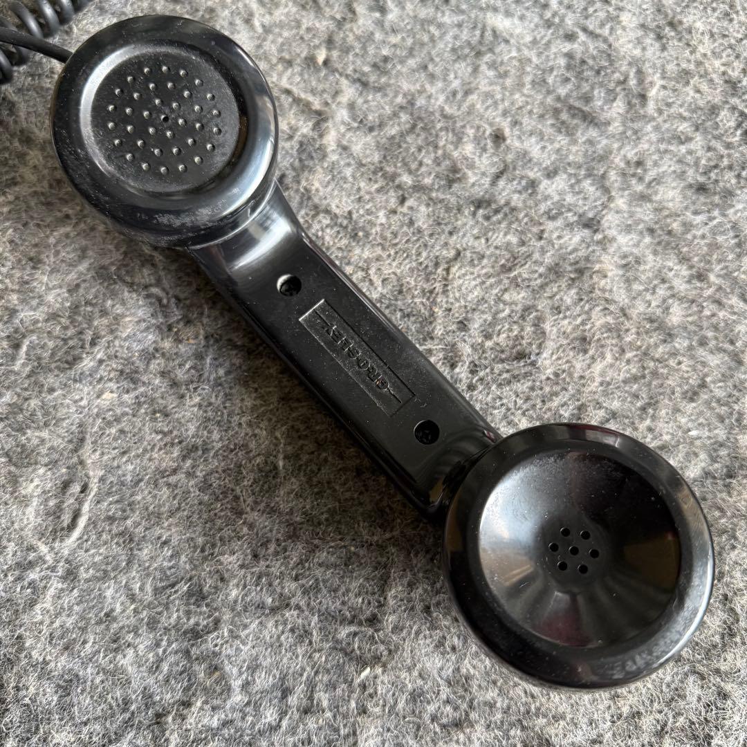 H67希少品 動作品✨　CROSLEYレッドダイヤル式公衆電話　コレクション