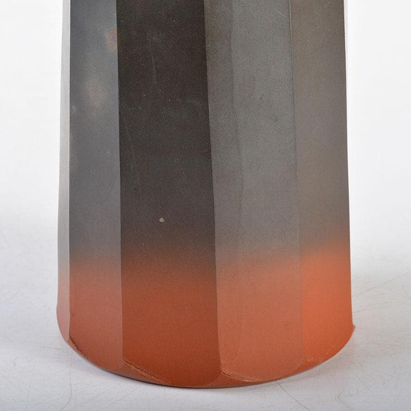 常滑焼　小西洋平作　窯変　花入　共箱　V　R4585