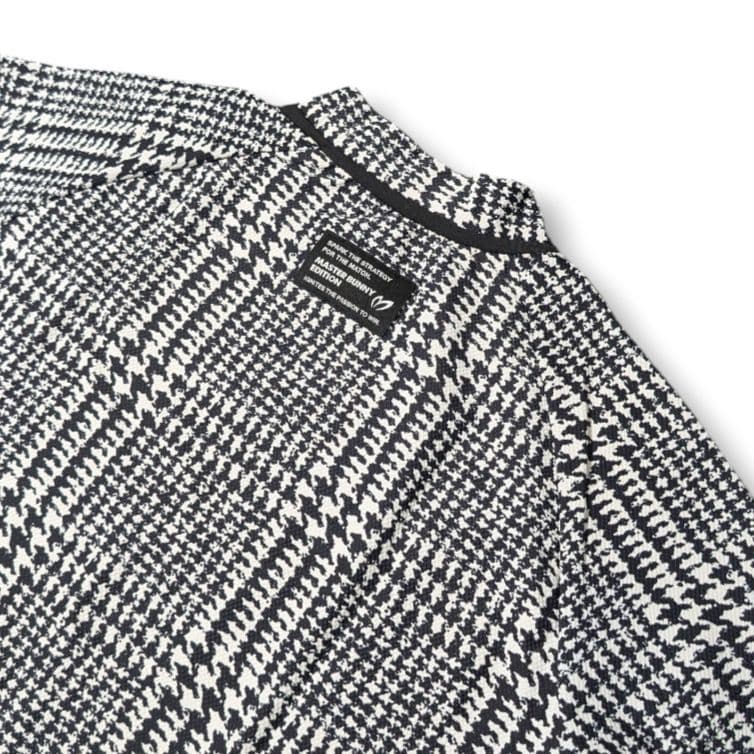 マスターバニーエディション モックネックシャツ カットソー 千鳥格子 サイズ0