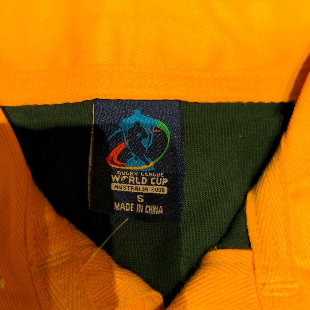 ラグビーオーストラリア代表ラガーシャツ（新品タグ付き）