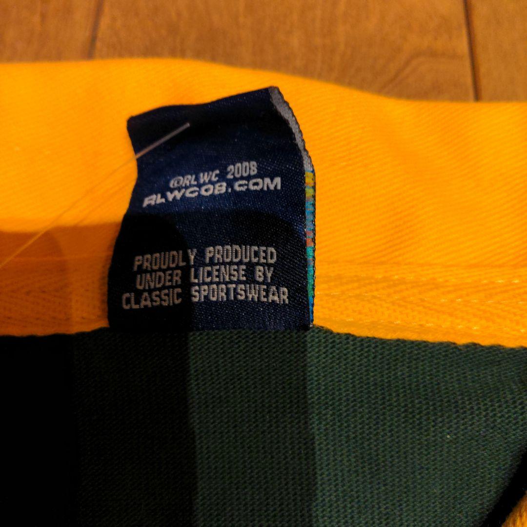 ラグビーオーストラリア代表ラガーシャツ（新品タグ付き）