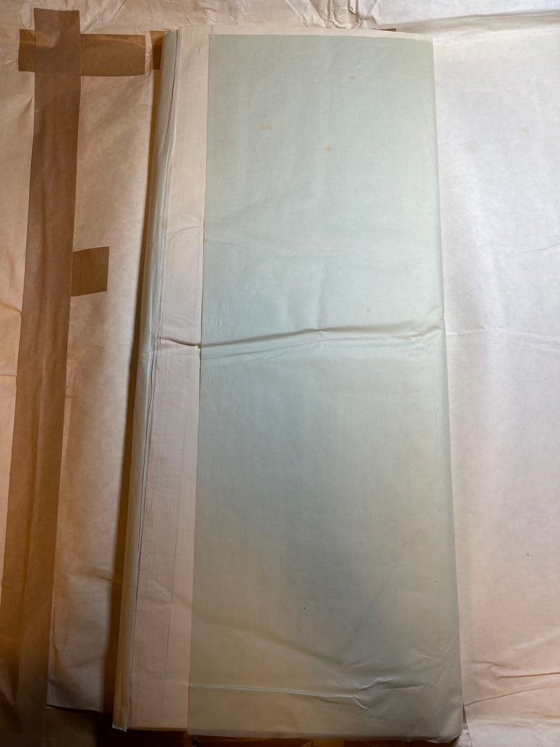 【墨研】書道古紙◆「光琳・羅門箋・布目箋」全紙 3種の画仙紙◆昭和古紙 文房四宝