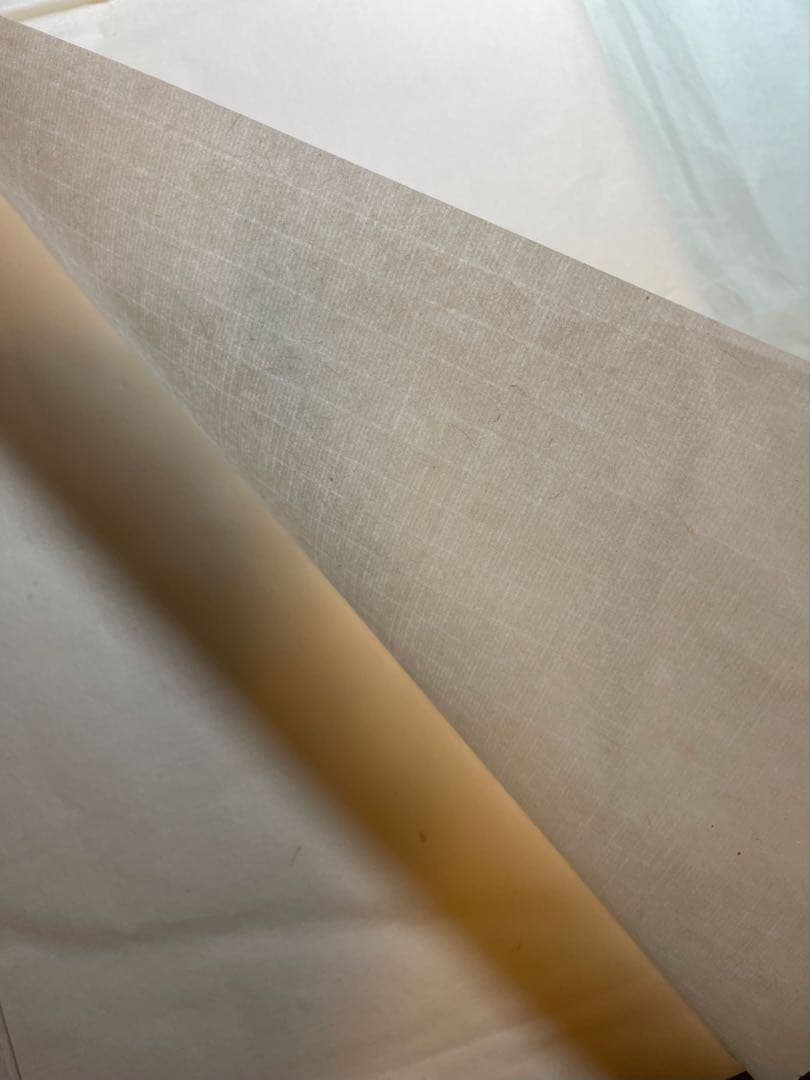 【墨研】書道古紙◆「光琳・羅門箋・布目箋」全紙 3種の画仙紙◆昭和古紙 文房四宝