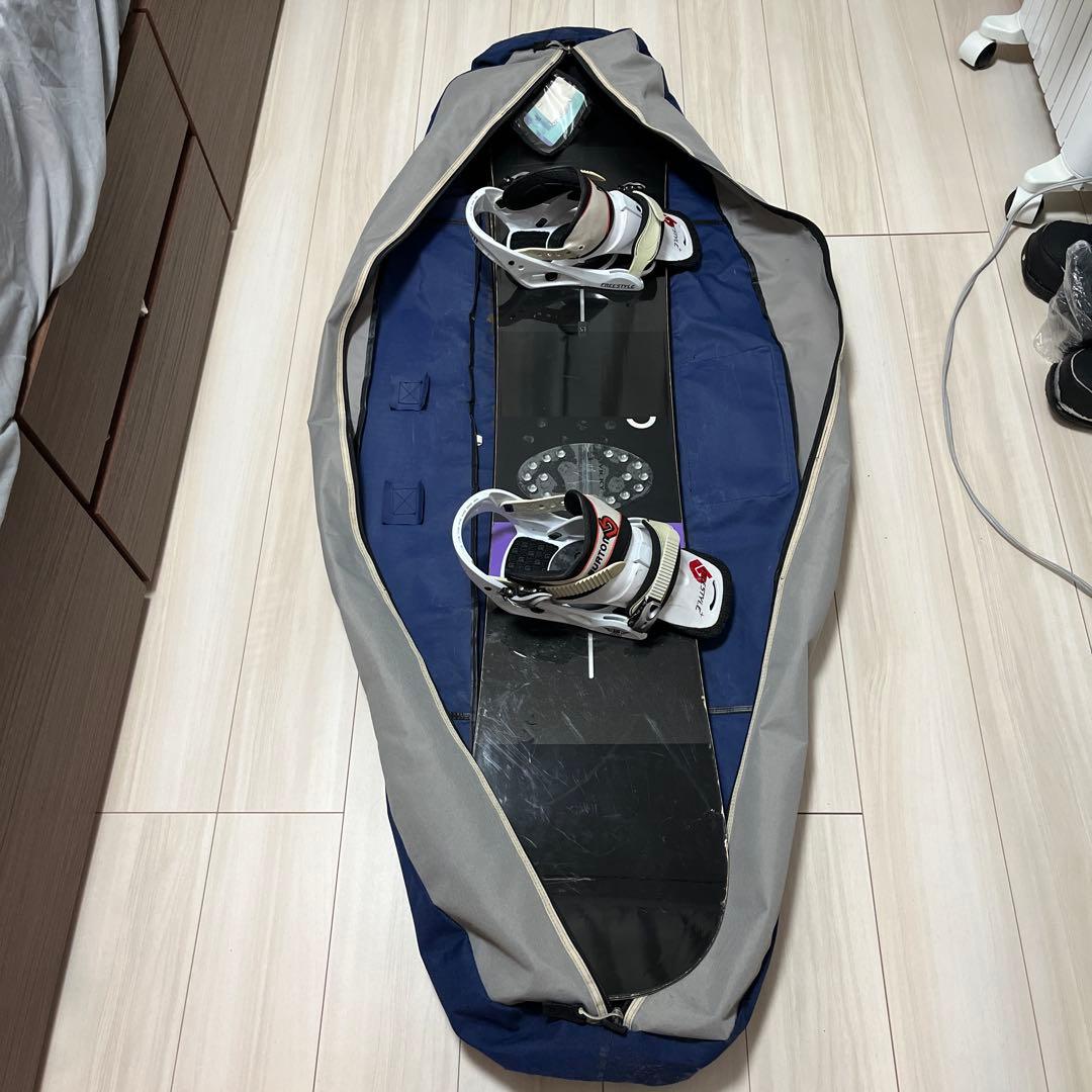 BURTON CUSTOM ビンディング、ケース付き