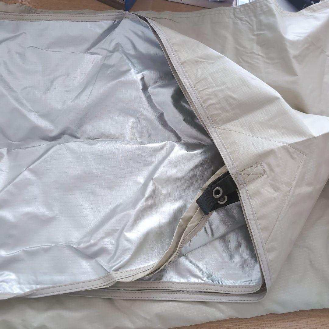 ♦Soomloom スームルーム 3.85ｍ×4.0m レクタタープ ベージュ