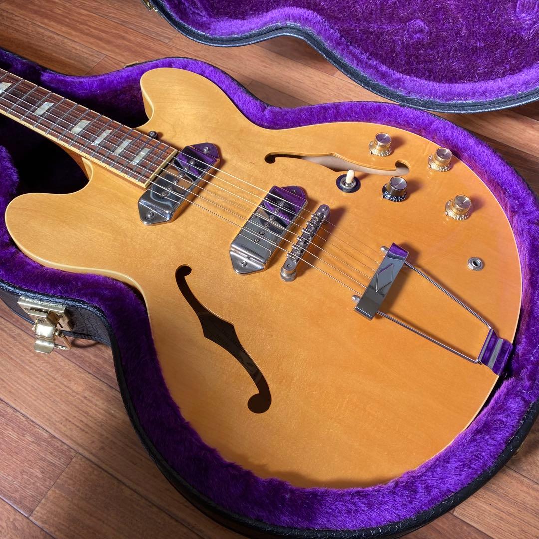 美品 エピフォン カジノ エリーティスト ジョン・レノン仕様