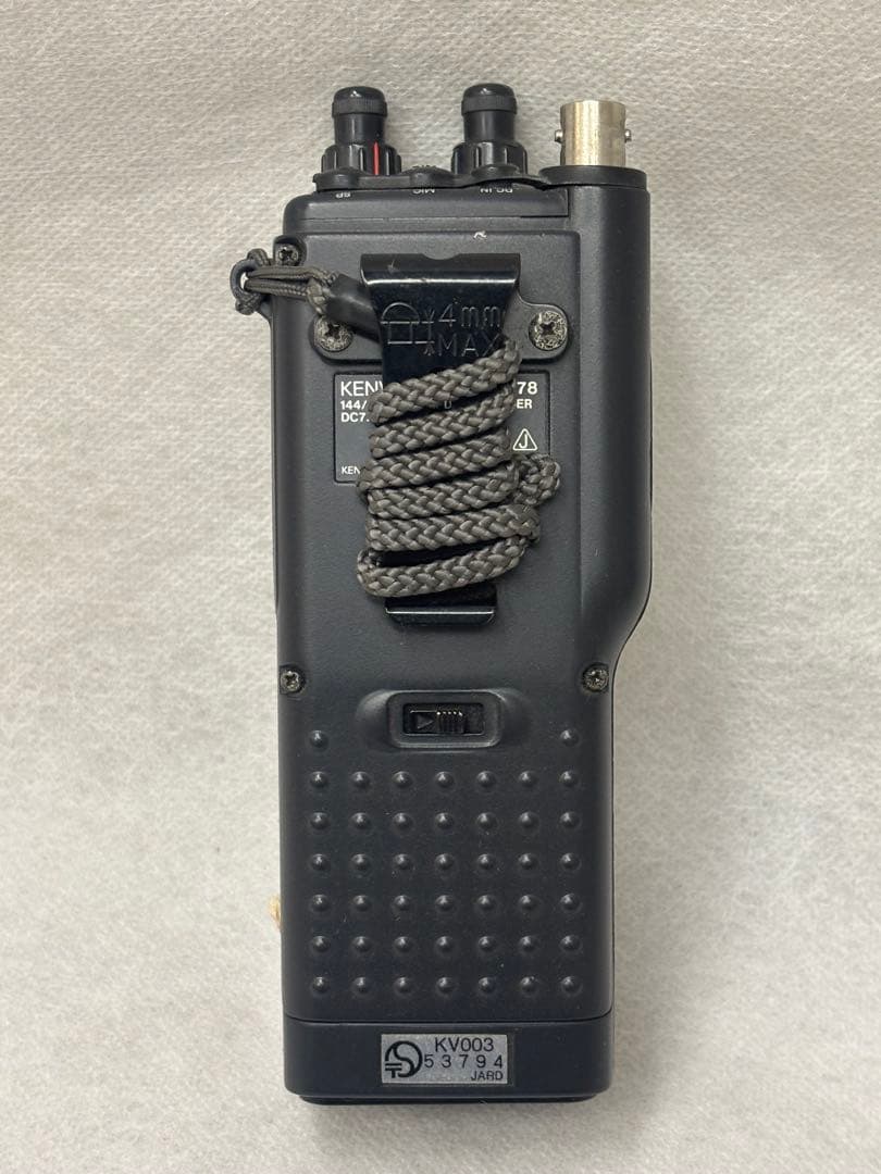 KENWOOD FMデュアルバンド TH-78 他中古品