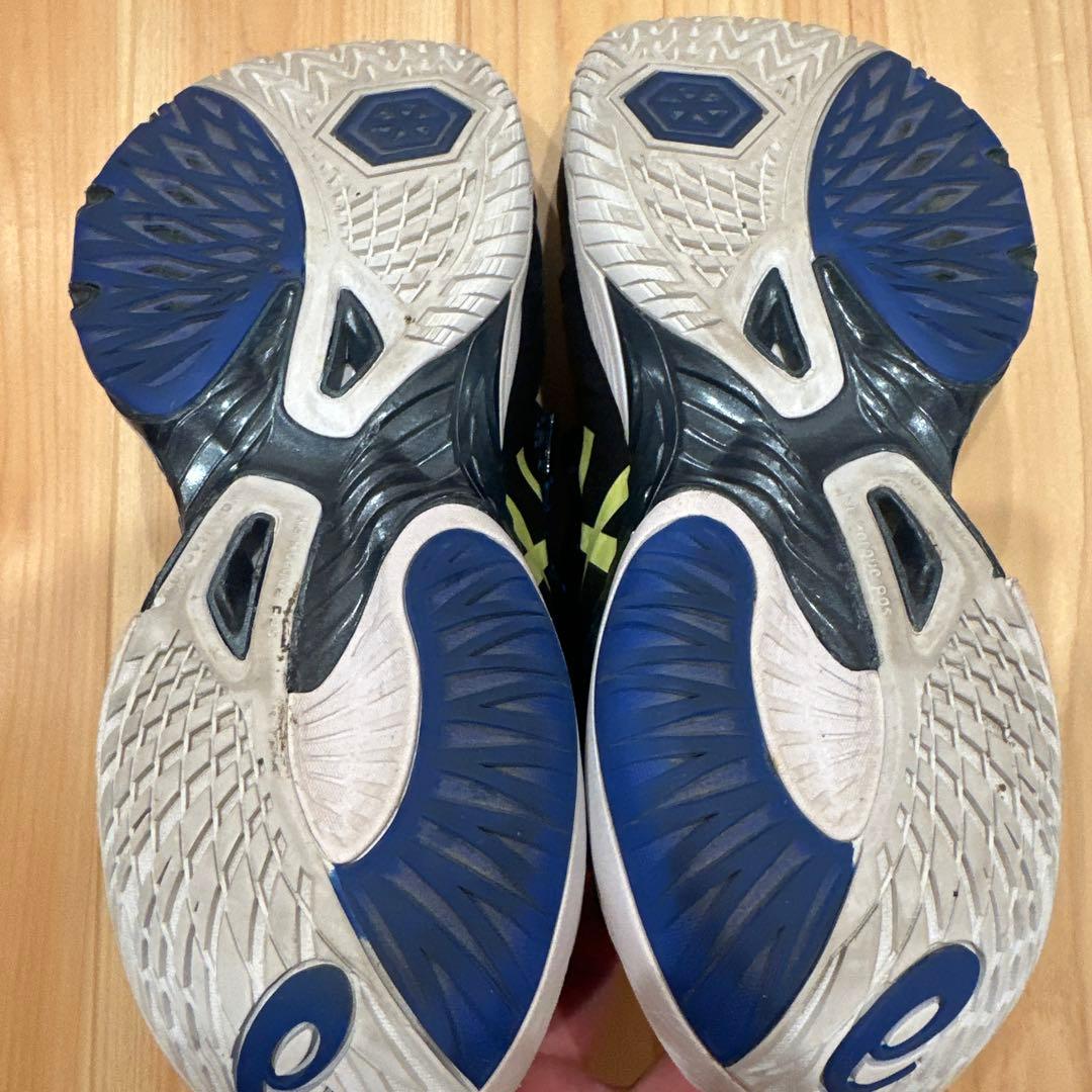 asicsメタライズバレーボールシューズ／27cm