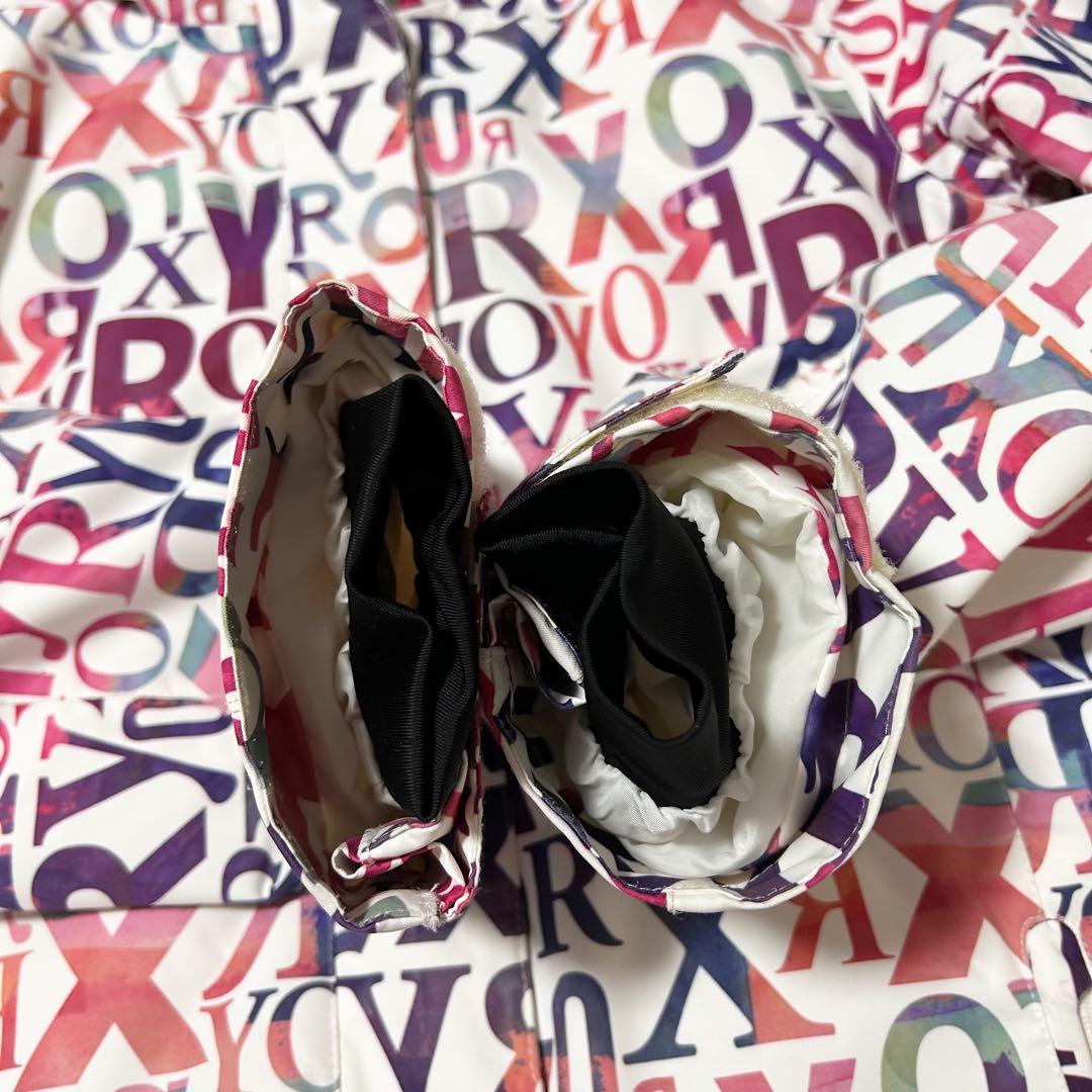 ROXY ロキシー スキー スノーボード 上下 レディース パステル 総柄 M