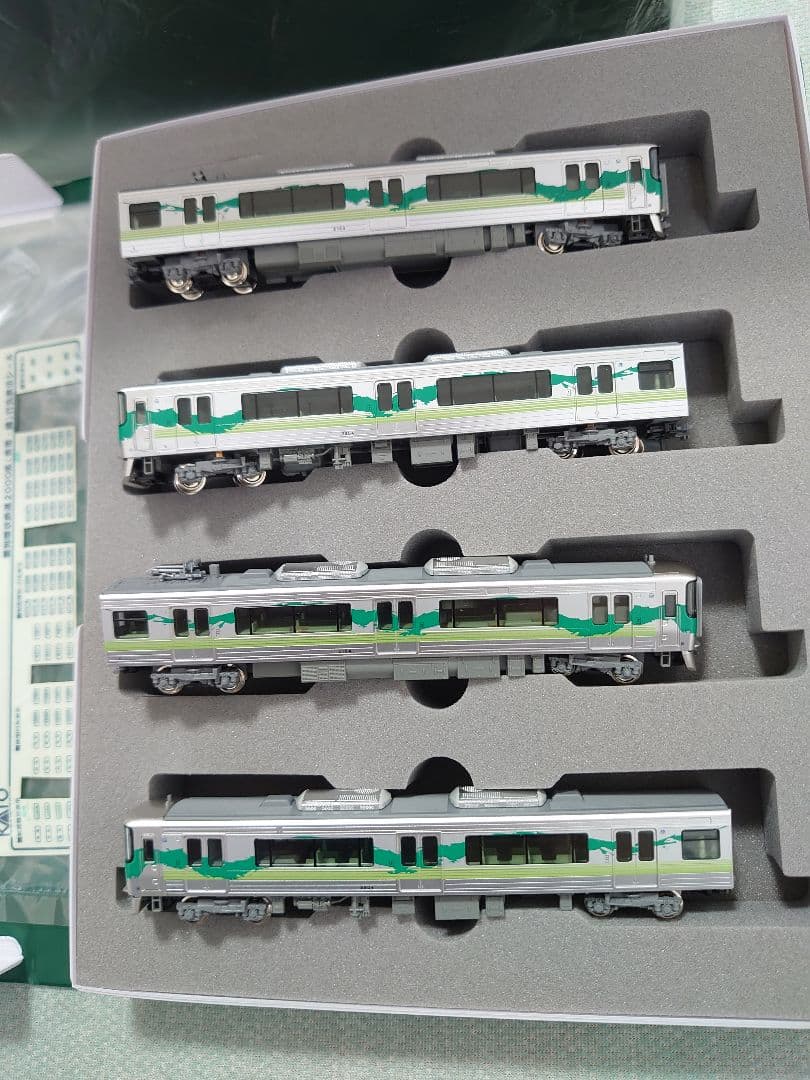 愛知環状鉄道 2000系 緑 4両 リアル連結可能 レア品 KATO 良品