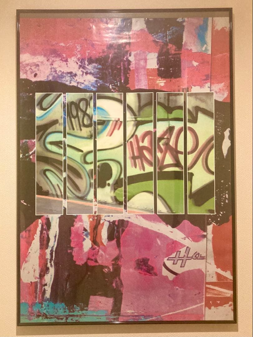 ERIC HAZE 90s Poster ポスター 額付き 非売品 当時物