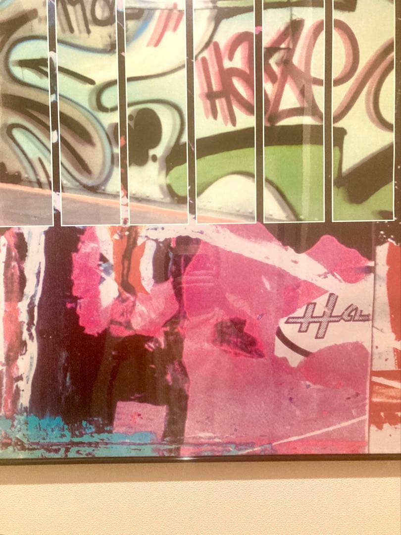 ERIC HAZE 90s Poster ポスター 額付き 非売品 当時物