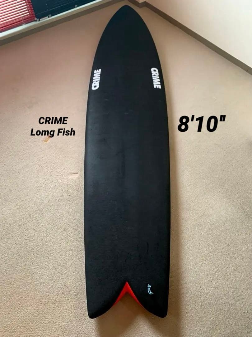 値下げ！　CRIME ロングフィッシュ 8.10 激速テイクオフ　阪神地区手渡