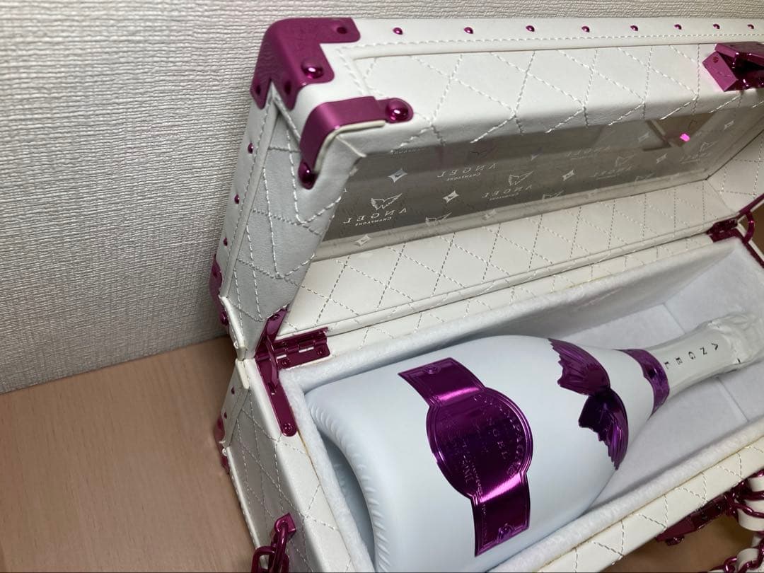 ★未開栓★エンジェルシャンパン★パープル★レザー★