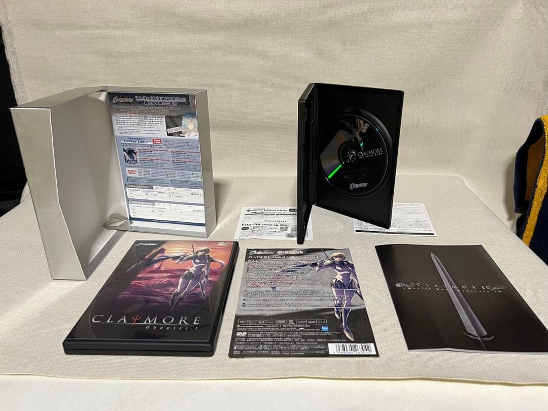 ＤＶＤ　フィギュア メガハウス　クレア エクセレントモデル クレイモア