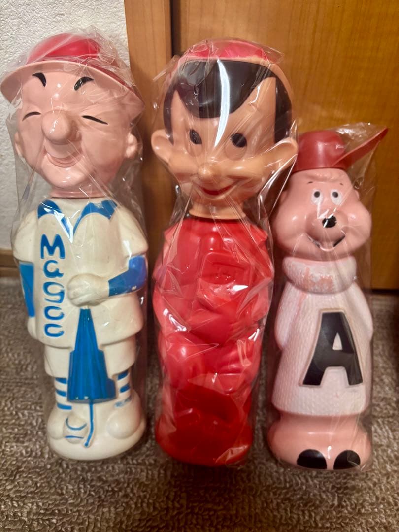 60's USA ヴィンテージ ソーキーボトル7体セット バラ売りOK