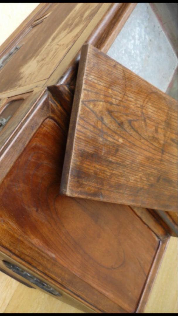 希少♦️総欅（けやき）♦️高級 関東長火鉢♦️骨董アンティーク♦️送料込