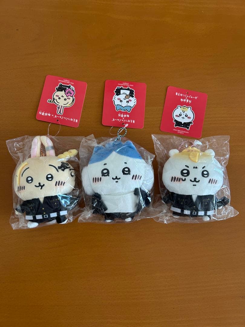 ちいかわ　東京卍リベンジャーズ　コラボマスコット　ぬいぐるみ