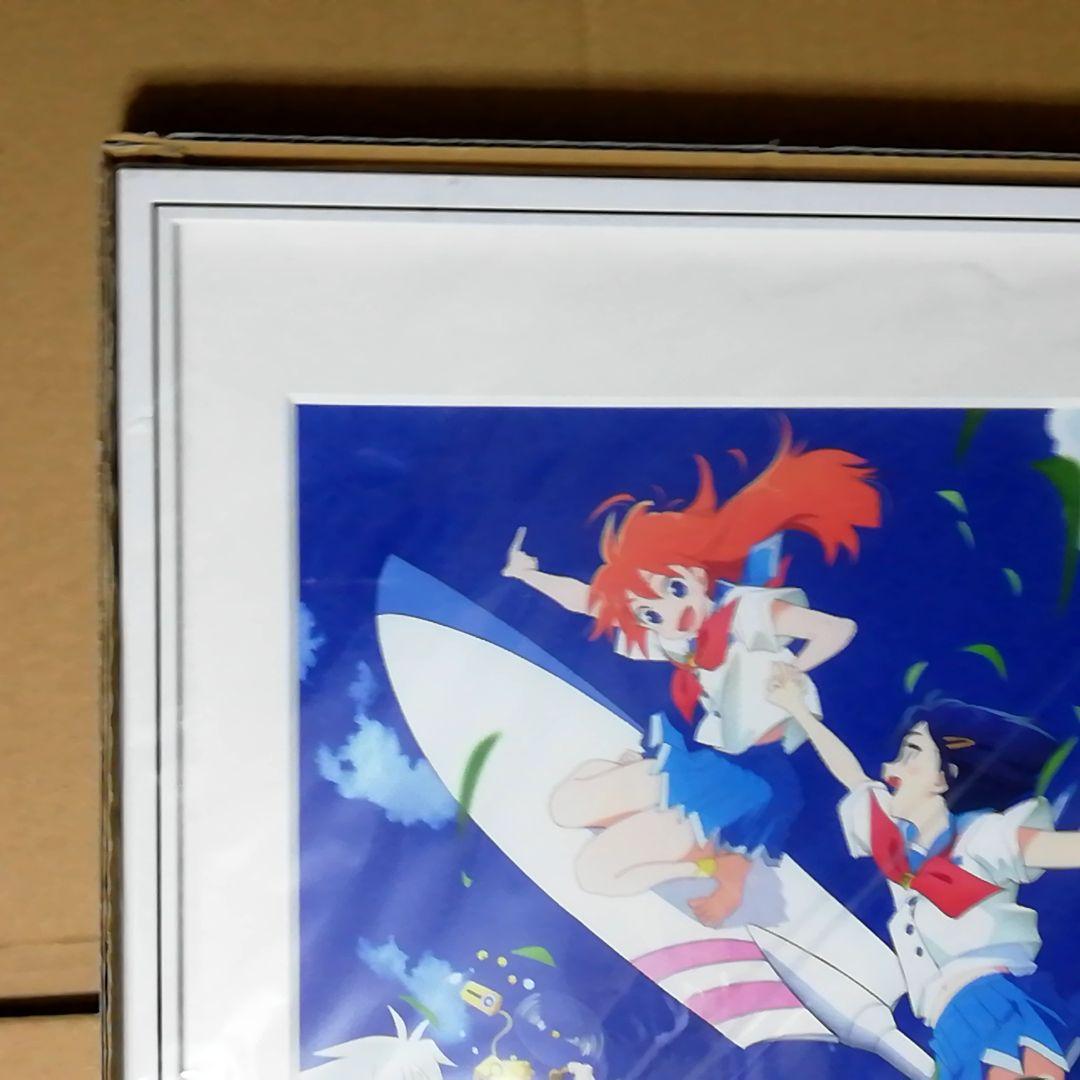 フリップフラッパーズ 　複製原画　 額縁　受注生産品　小島崇史　インフィニット