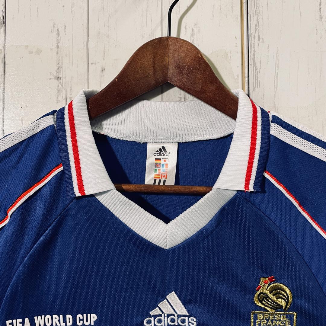 サッカー フランス代表 1998年 ユニフォーム Lサイズ[RU0057]