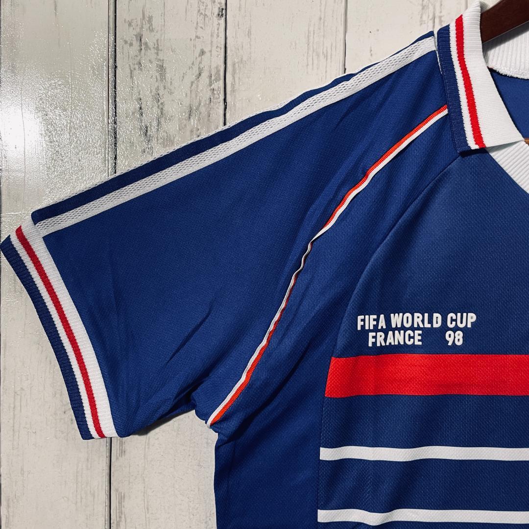 サッカー フランス代表 1998年 ユニフォーム Lサイズ[RU0057]