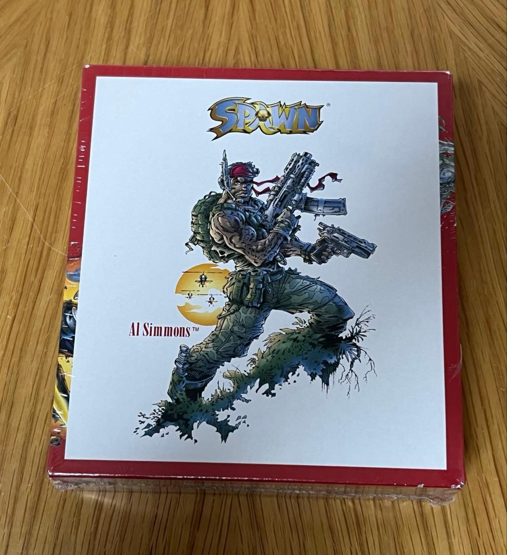 SPAWN CARDS BOX シュリンク未開封 エポック社 1998 オマケ付