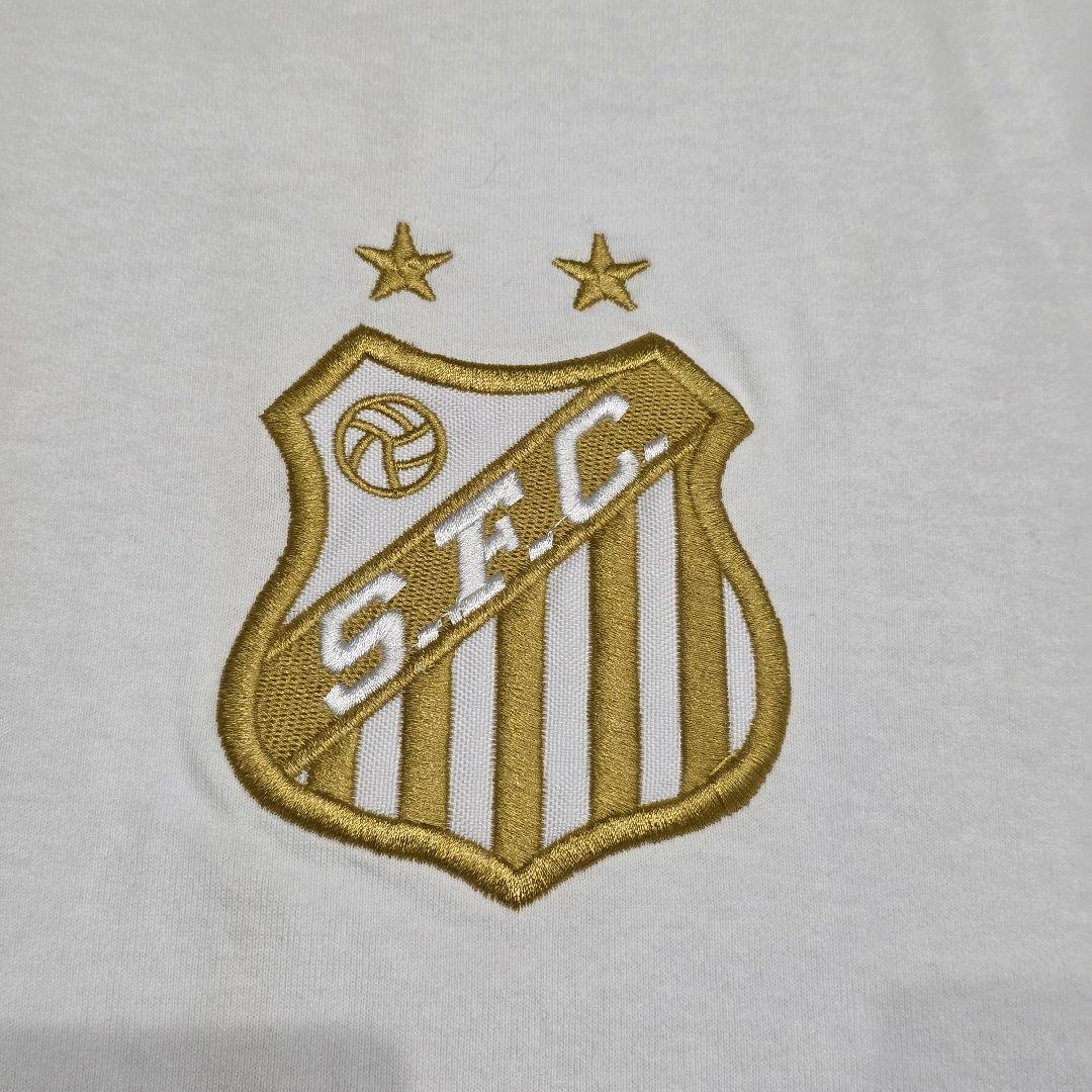 サントス　ペレ　1000ゴール記念　Tシャツ　GG　白　ATHLETA　アスレタ