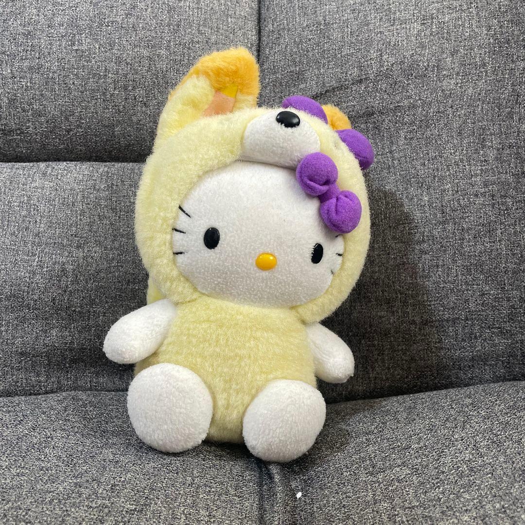 ハローキティぬいぐるみ ご当地キティ 北海道 キタキツネ アニマル キティちゃん