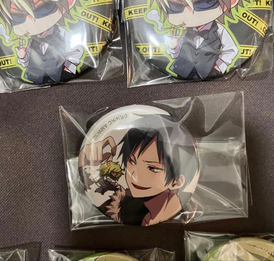 デュラララ みにでゅら 平和島静雄 缶バッジ 34個セット