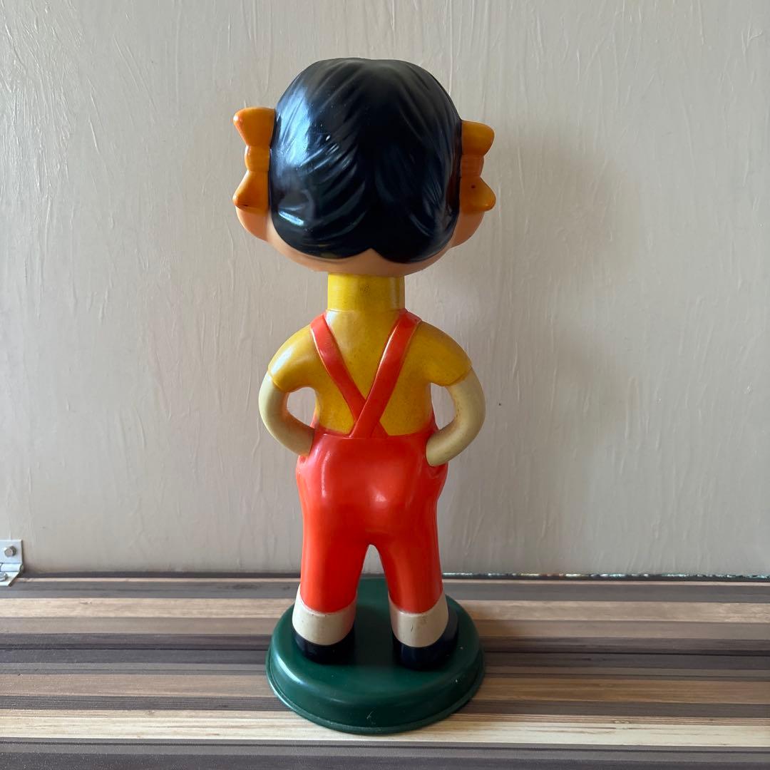 不二家　ペコちゃん　首振り人形　3体セット