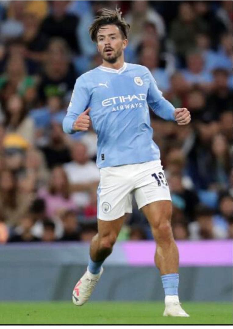 グリーリッシュ　ユニフォーム　マンチェスターシティ　23-24 選手支給