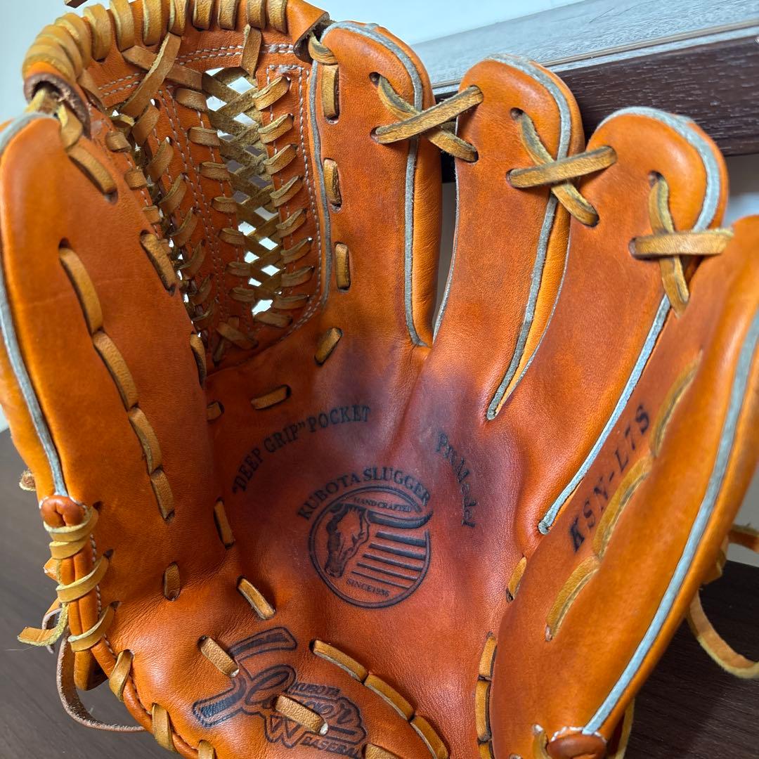 スラッガー グローブ オレンジ