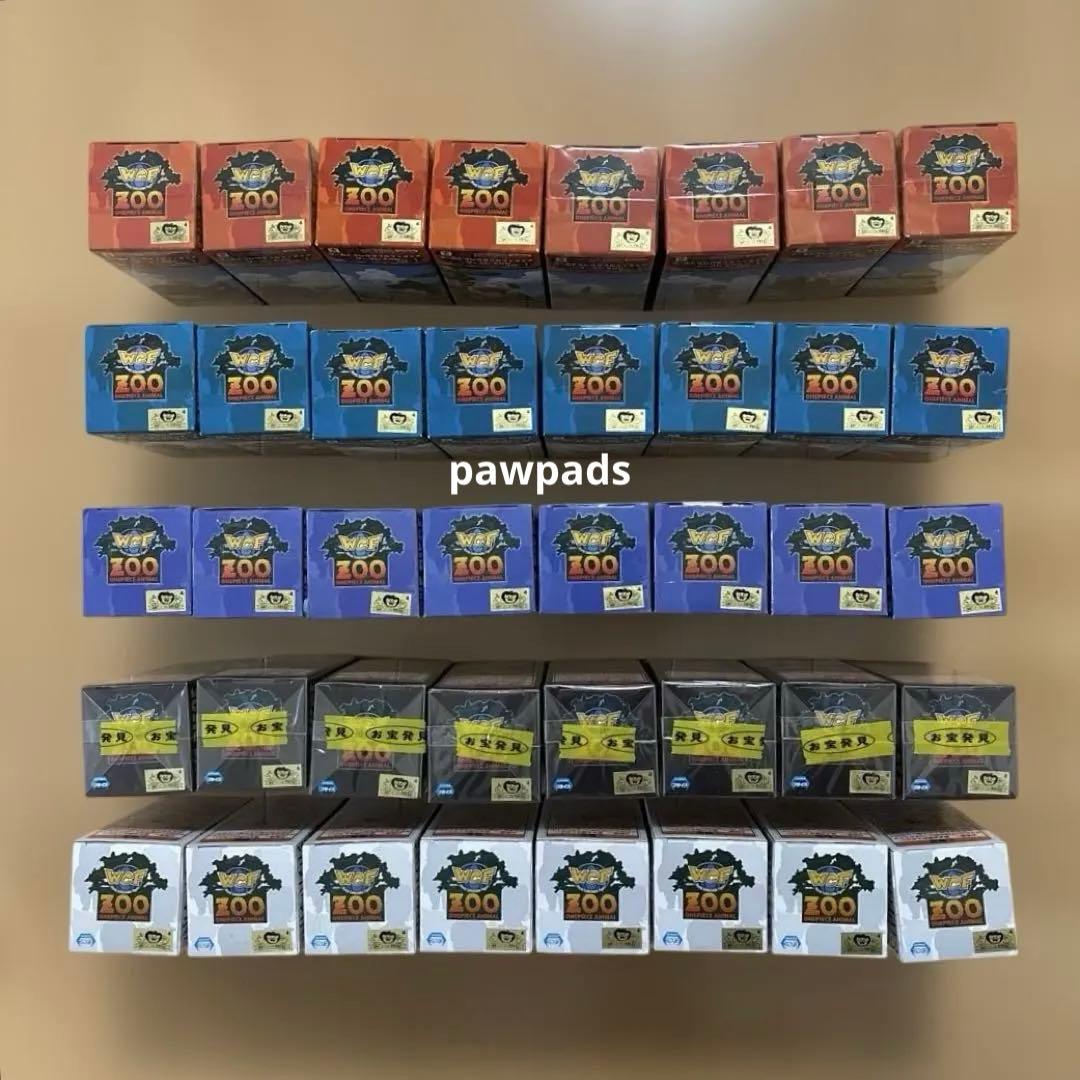 ワンピース　フィギュア　ワーコレ　ZOO　vol.1〜5　計40体セット