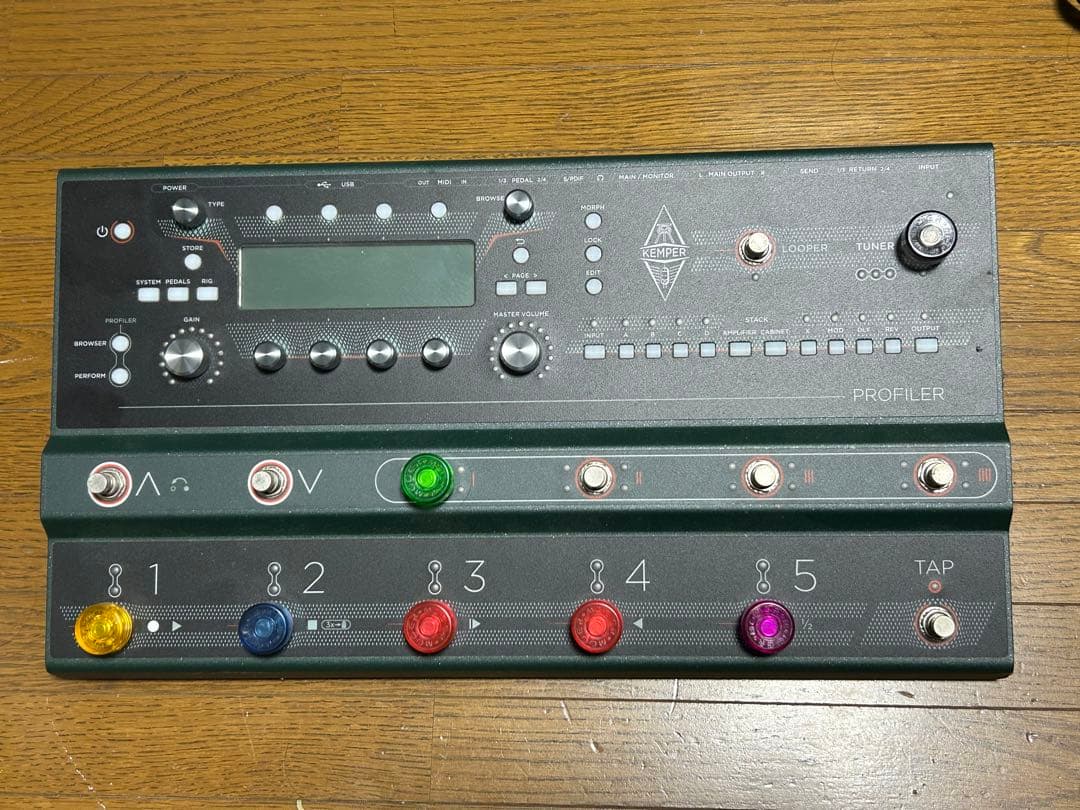 ギター kemper profiler stage